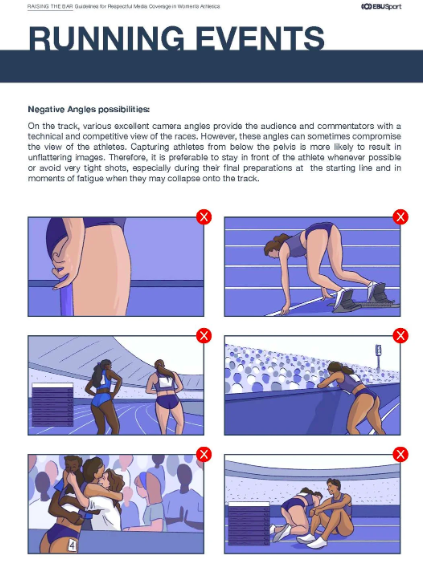 Raising the Bar : Guidelines for respectful media coverage in women's athletics