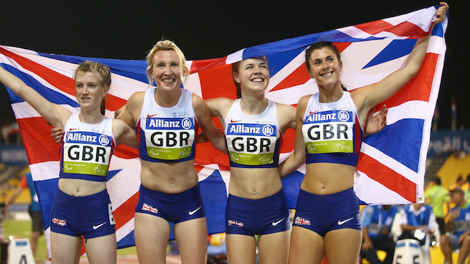L'&eacute;quipe f&eacute;minine d'athl&eacute;tisme britannique