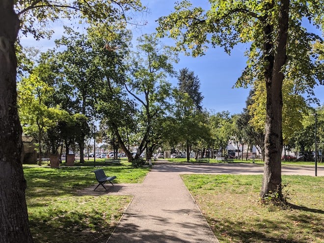 Le parc de la Violette &agrave; Toulouse