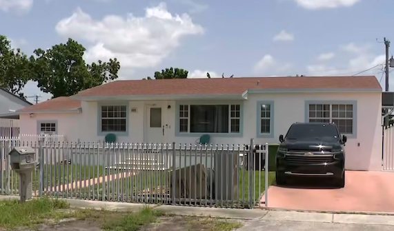 La maison de l'arri&egrave;re-grand-m&egrave;re de la victime