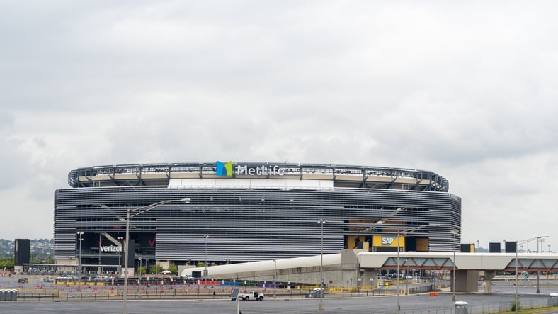 Le MetLife Stadium&nbsp;d'East Rutherford dans le New Jersey, o&ugrave; se tiendra la finale de la Coupe du monde de football, le 19 juillet 2026