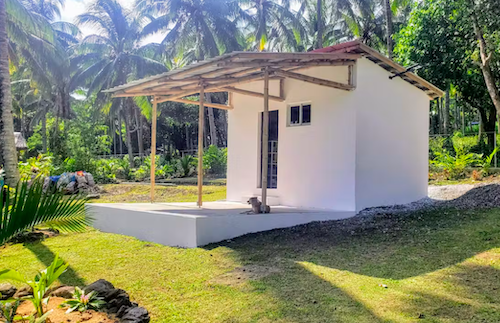 Des maisons en bambou