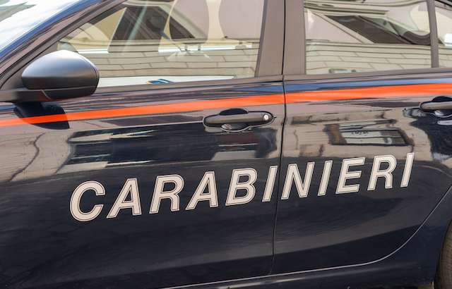 Voiture de police italienne