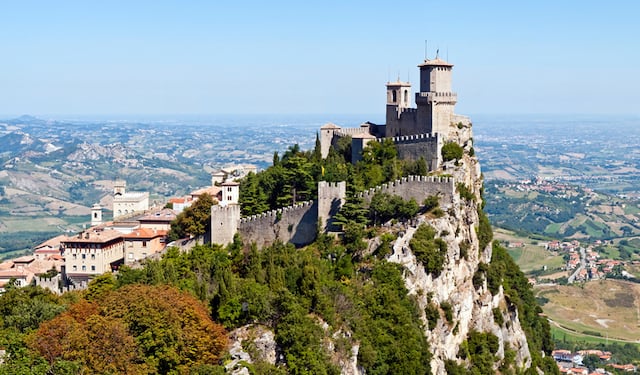Forteresse Guaita &agrave; Saint-Marin