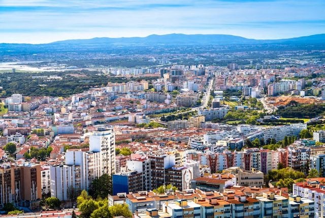La ville d'Almada, au Portugal