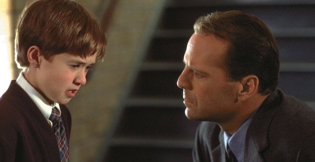 Bruce Willis et Haley Joel Osment dans Sixi&egrave;me Sens
