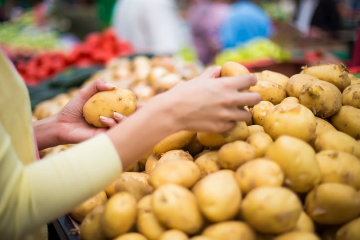 Des pommes de terre