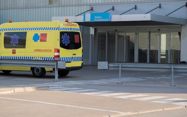 Une ambulance espagnole