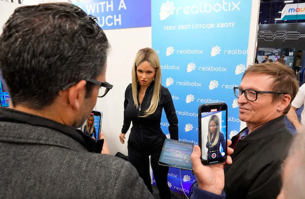 Un robot Realbotix