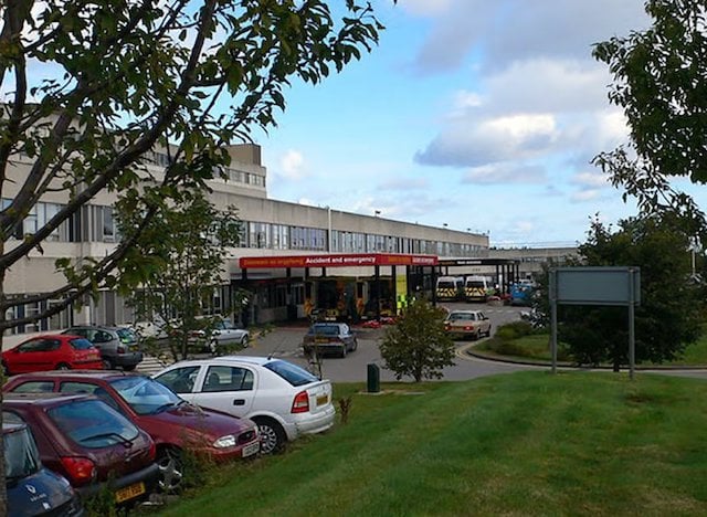 H&ocirc;pital Ysbyty Glan Clwyd de St Asaph, au Pays de Galle