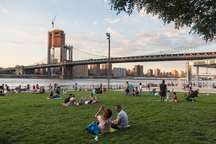 Un parc &agrave; New York