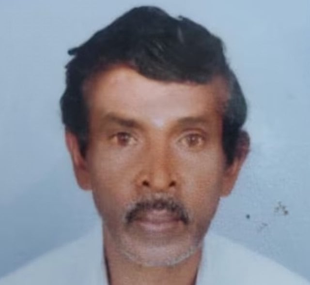 L'agriculteur de 58 ans nomm&eacute; Balakrishnan