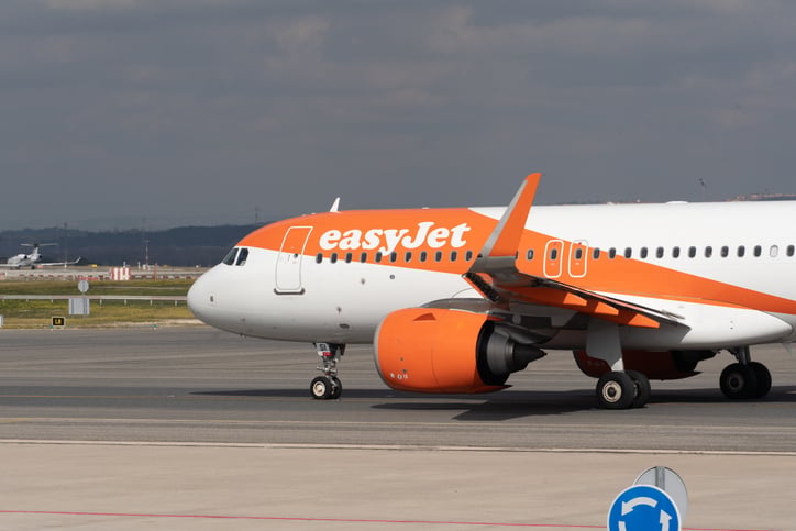 Un avion EasyJet