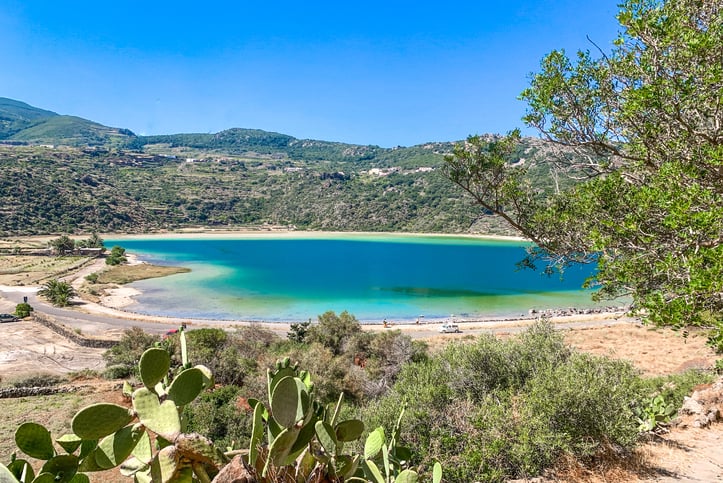 Un lac &agrave; Pantelleria