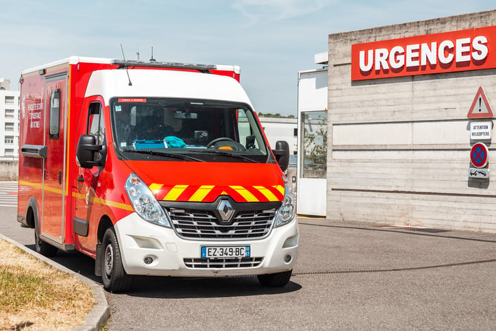 Une ambulance