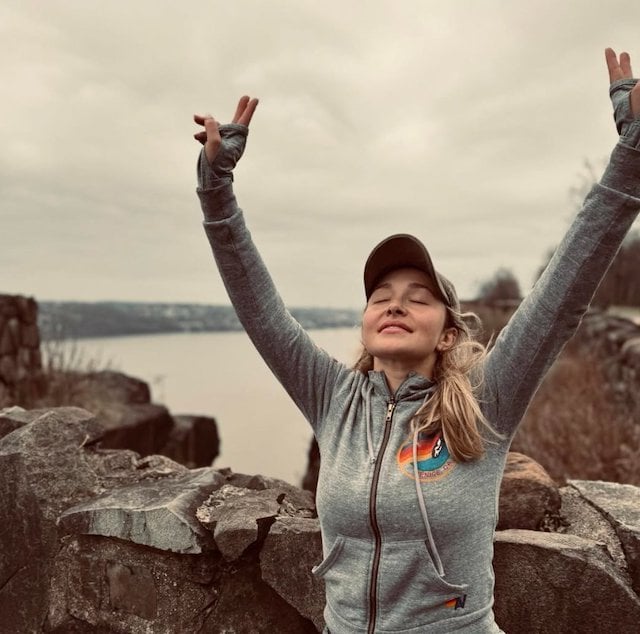 L&rsquo;actrice am&eacute;ricaine Hayden Panettiere sur Instagram