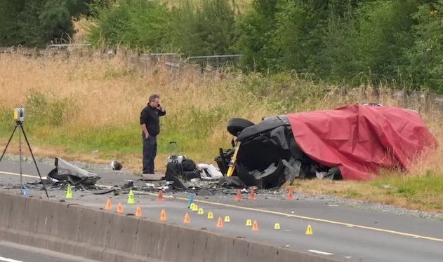Lieu o&ugrave; l'accident s'est produit 
