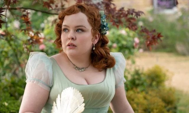 Nicola Coughlan, qui interpr&egrave;te Penelope Featherington, dans la s&eacute;rie Bridgerton 