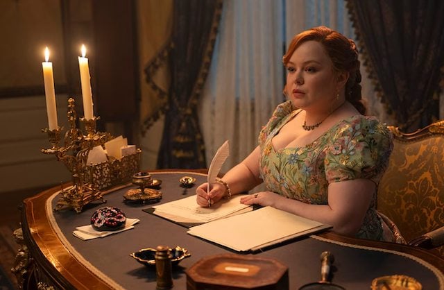 Nicola Coughlan, qui interpr&egrave;te Penelope Featherington, dans la s&eacute;rie Bridgerton 