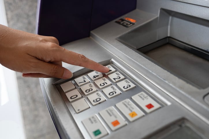 Un distributeur de billets