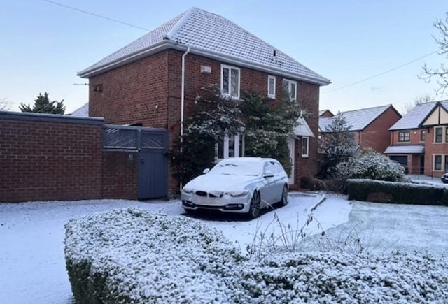 L'ancienne maison du couple en Angleterre