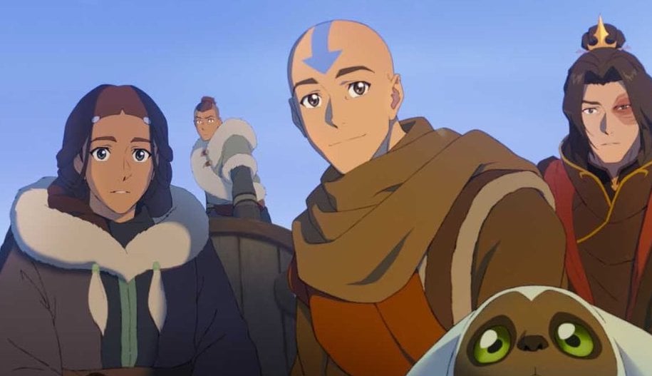 Image tir&eacute; du film d'animation Avatar Aang : Le dernier ma&icirc;tre de l&rsquo;air