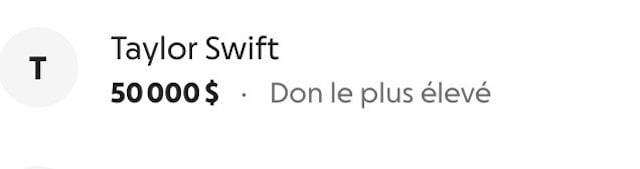 Capture d'&eacute;cran GoFundMe