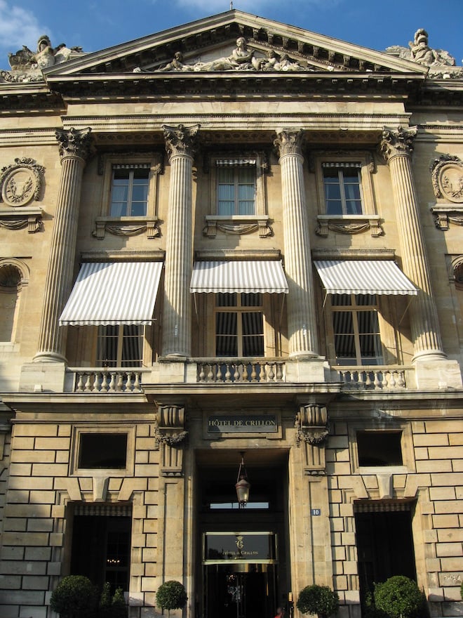 H&ocirc;tel de Crillon