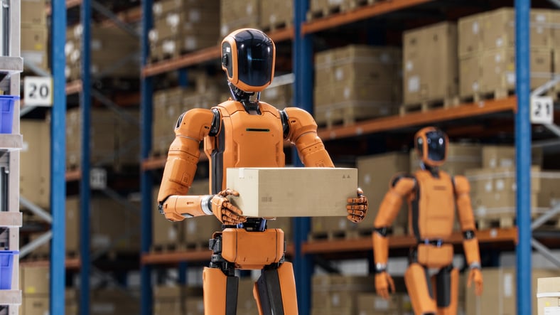 Un robot humano&iuml;de