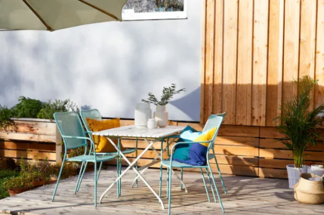 La terrasse de la tiny house