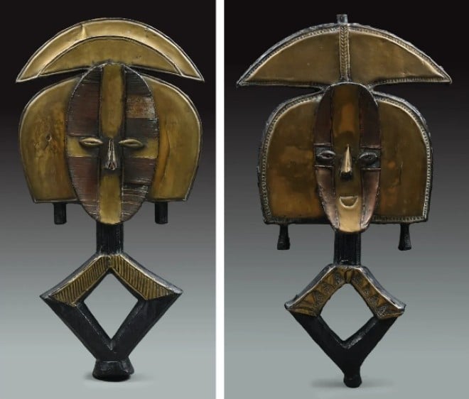 Les deux sculptures africaines