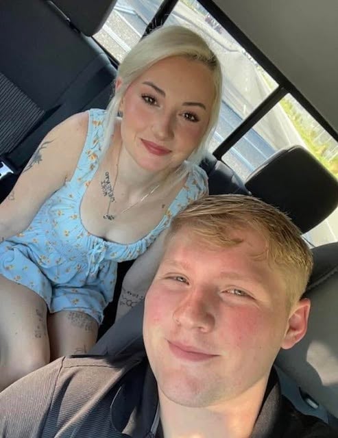Landon Lowrance et sa petite amie, Cloerae McBrayer
