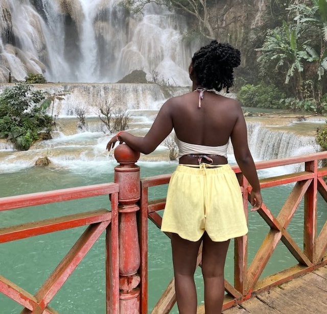 Jacklynn B lors de son road-trip en Asie