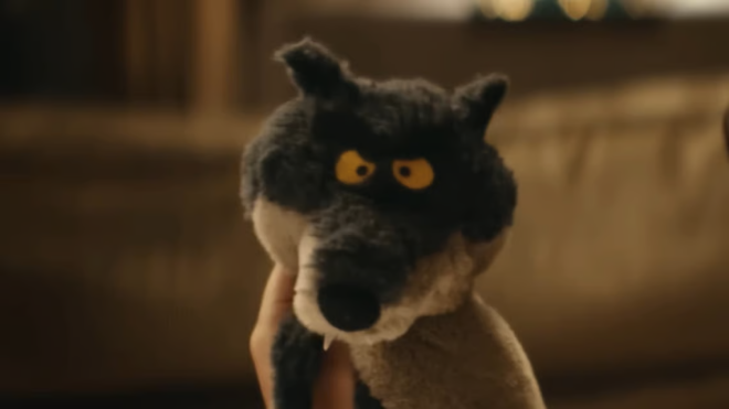 La peluche du loup