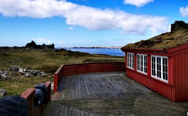 L'unique habitation de l'&icirc;le