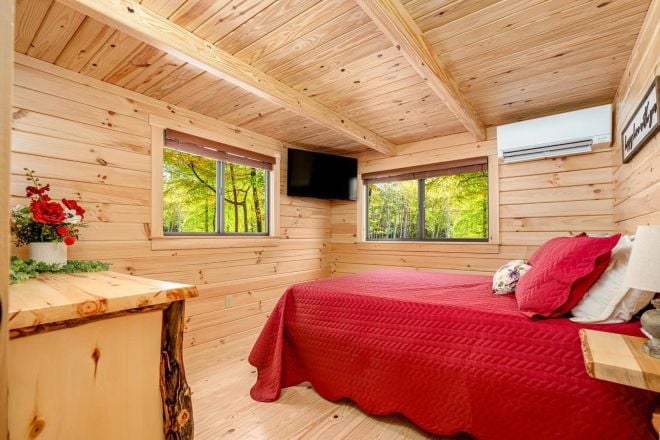 La chambre principale de la maison