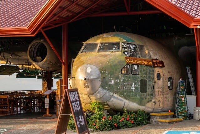 Le restaurant-avion