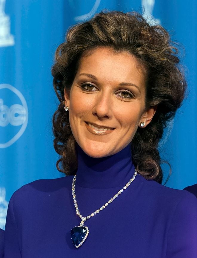 C&eacute;line Dion aux Oscars en 1998