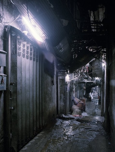 Une rue &agrave; l'int&eacute;rieur de la Citadelle de Kowloon