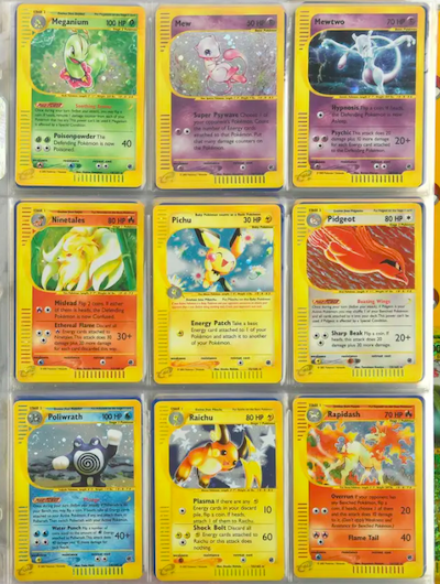 Les cartes Pok&eacute;mon revendues aux ench&egrave;res