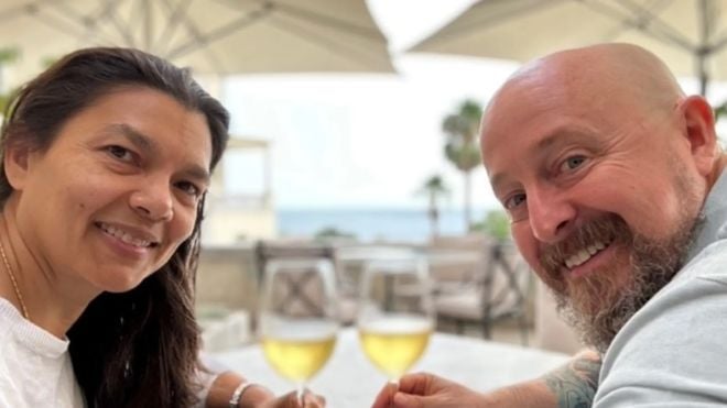 Alex Trias et sa femme