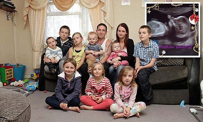 Famille nombreuse de Cheryl Prudham