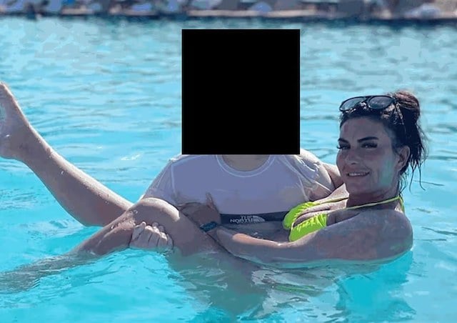 Catherine Wieland lors de son voyage au Mexique 