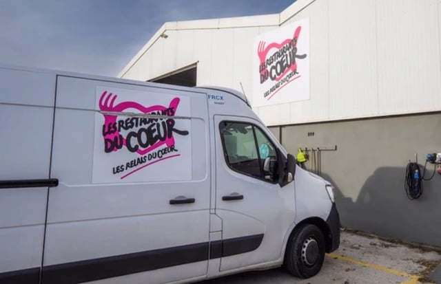 Camion Les Restaurants du Coeur