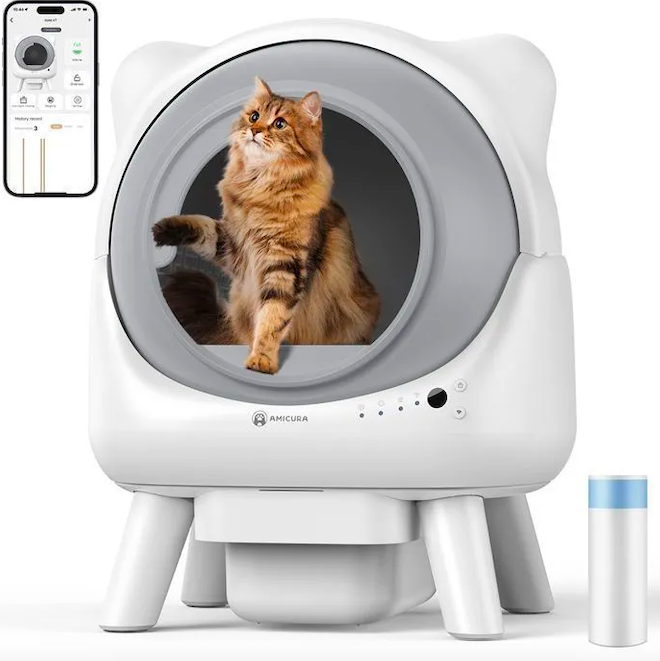 La liti&egrave;re autonettoyante Amicura