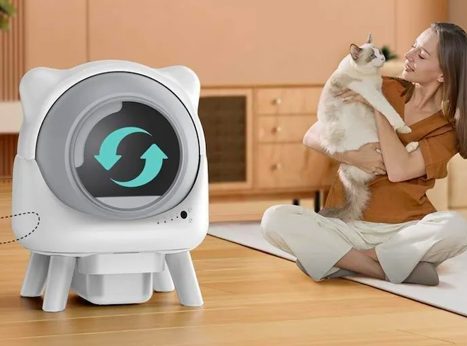 La liti&egrave;re autonettoyante Amicura