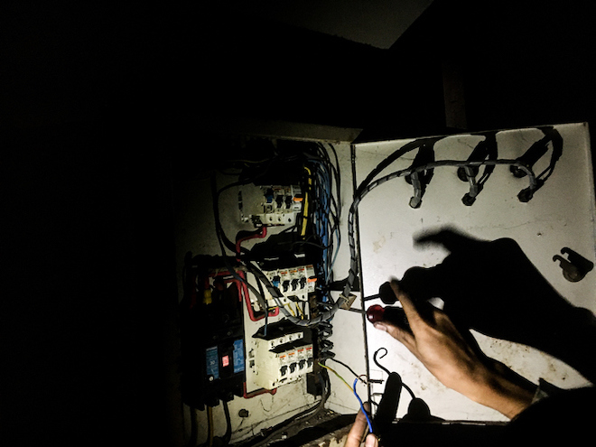 Une coupure d'&eacute;lectricit&eacute;