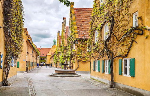 La r&eacute;sidence Fuggerei