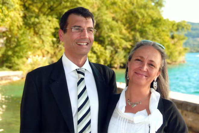 Xavier Dupont de Ligonn&egrave;s et sa femme Agn&egrave;s