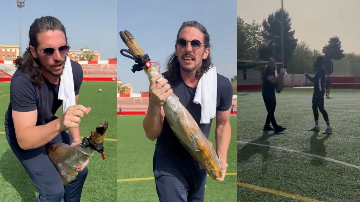 Javi Poves, pr&eacute;sident du&nbsp;CD Colonia Moscard&oacute;, club de foot de D4 espagnole